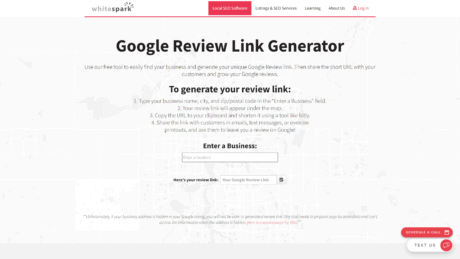 Google Review Link Generator