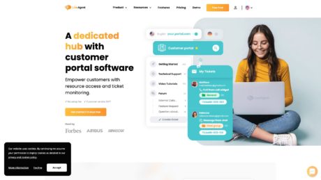 LiveAgent customer portal