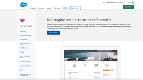 Salesforce customer portal