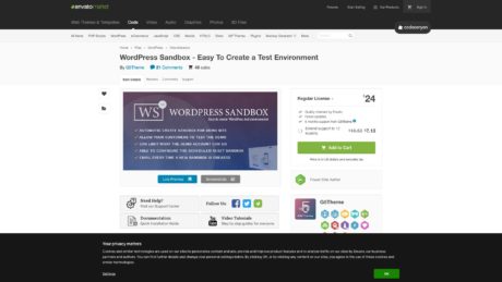 WordPress Sandbox